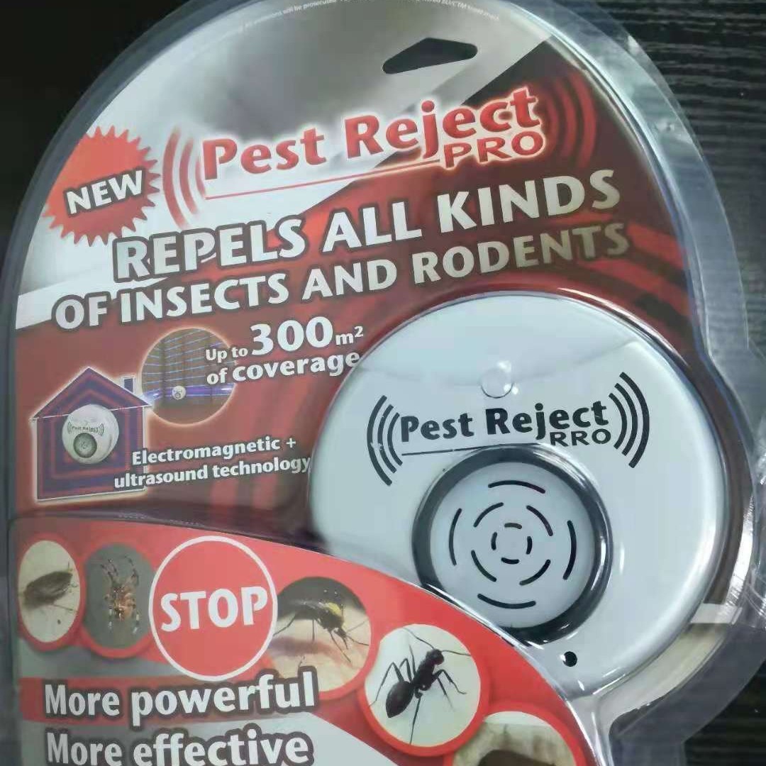Tihm-repelente Ultrasónico De Plagas, Cobertura De 300m ², Repelente De Mosquitos, Roedores, Insectos Y Cucarachas, Original