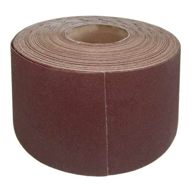 Rouleau De Papier Verre, 115 Mm X 50 M, P. Cales À Poncer, Corindon Normal (lot De 1) G80 (référence Produit : 95995087 Référence Offre : Lehua25.5.12-21)