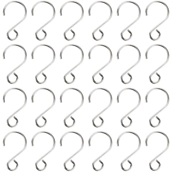 Crystal Bead Gardin S Shape Krok Rostfri Wire Krok Gör Själv Smycken Krok