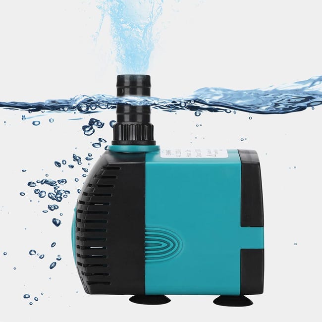 15w Ultra-silencieux Submersible Fontaine À Eau Pompe Filtre Étang À Poissons Aquarium Pompe À Eau Réservoir Fontaine 220v-240v