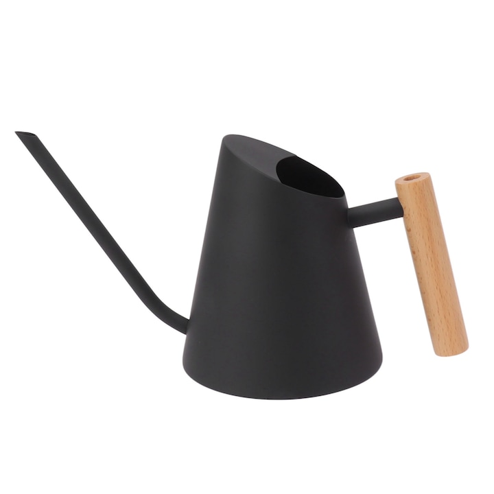 Stropitoare, Qttvbtna, Inox, Lemn, Negru, 500 Ml, 290x147mm