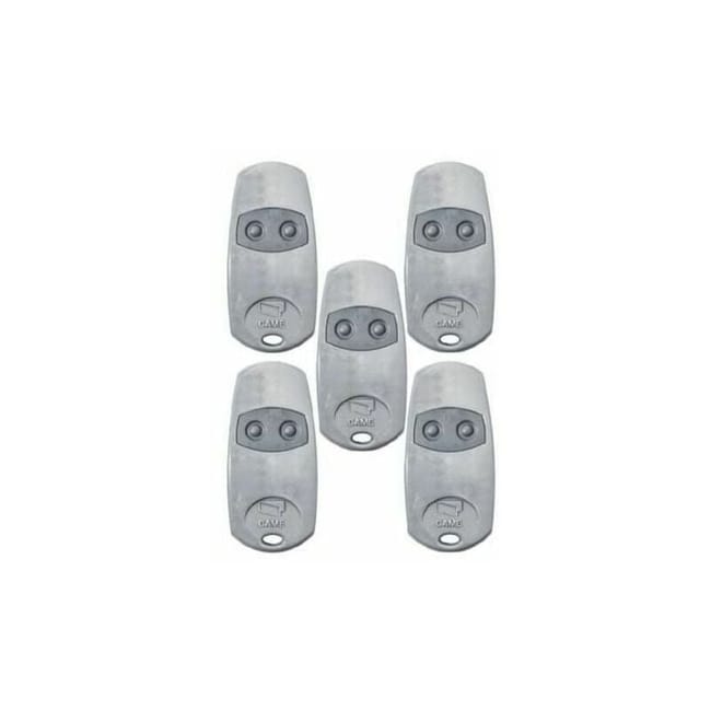 5er-pack Top-432ee Fernbedienungen Für Tor- Und Garagentorautomatisierung, Kompatibel Mit Came Top-432ee, Top-432ev, Top-432na, Art.-nr. 95331066