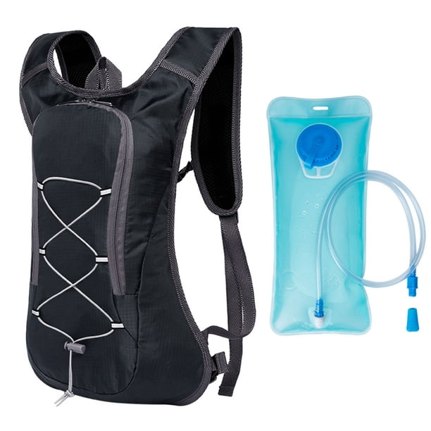 Ultraleichter Und Atmungsaktiver Fahrradrucksack Mit 2-liter-trinkblase Für Outdoor-sportarten Wie Wandern, Camping, Laufen Und Mountainbiken.