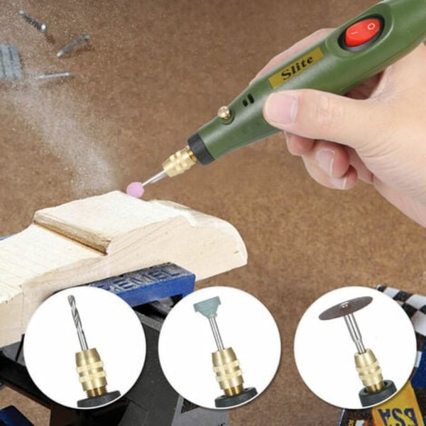 12-v-multifunktions-mini-rotationswerkzeug, Tragbarer Elektrischer Schleifer Mit Variabler Drehzahl (5000–15000 U/min), Rotationsschneider Mit 24 Schleifaufsätzen
