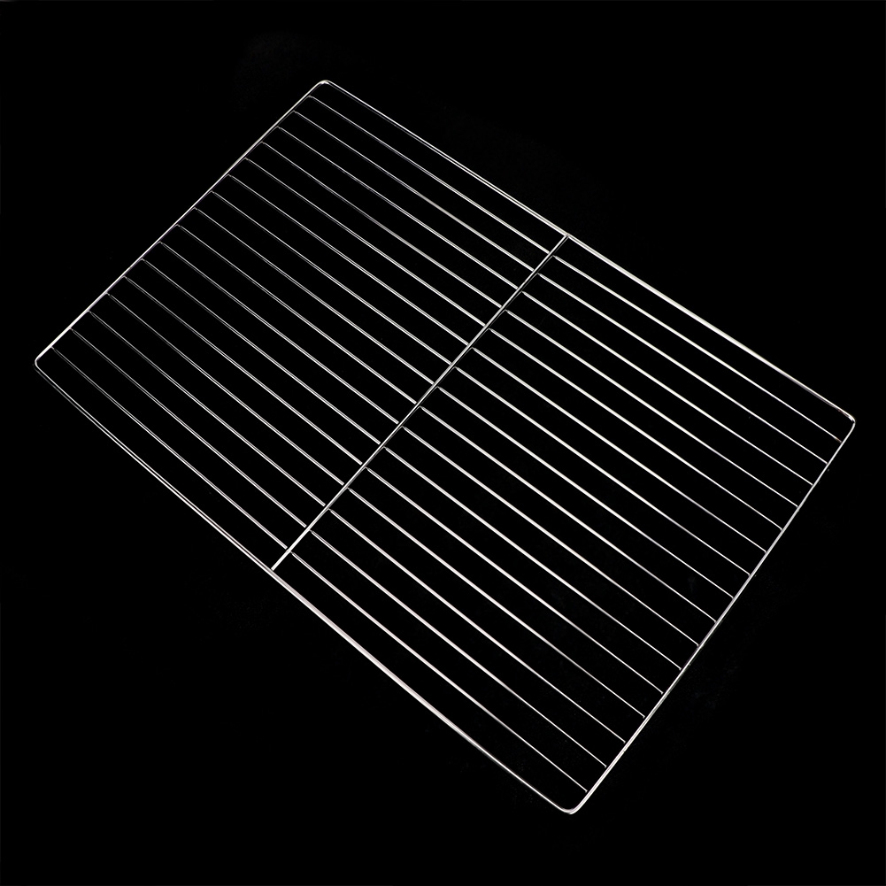 Grillrost Aus Edelstahl, Antihaftbeschichtetes Gitter Für Den Backofen, Robust Und Langlebig, 30 X 45 Cm, Grillplatte.