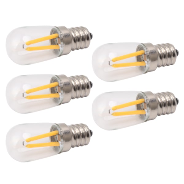E12 Led-lampen Für Kühlschränke, Geringe Wärmeentwicklung, Niedriger Stromverbrauch, 120 V, Warmweißes Licht, Idealer Ersatz Für Kühlschranklampen