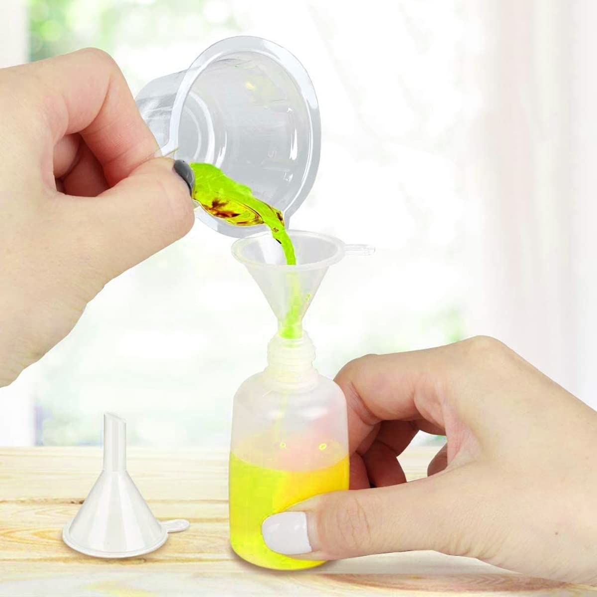6-teiliges Dosierflaschen-set Mit Nadel – 5 Ml / 10 Ml Fassungsvermögen – Nachfüllbare Klebstoffflasche – Ölbehälter – Präzisions-applikatorflasche Aus Kunststoff – Für Klebstoff, Farbe Und Schmiermit