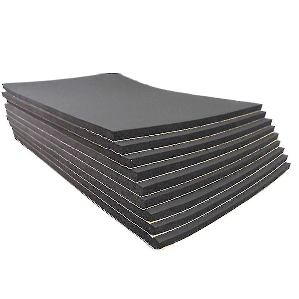 Styck 7 Mm Selbstklebende Schallschutzplatte, 50 X 80 Cm Akustikschaumstoff, Geräuschreduzierung Im Auto, Schalldämmung