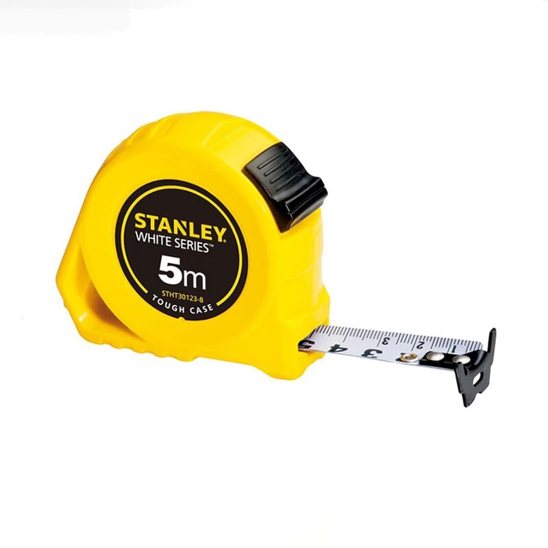 Stanley Tylon 5 M X 19 Mm Maßband – Zweifarbig, Rostbeständig – Zweifarbige Hülle Mit Integrierter Bandbremse