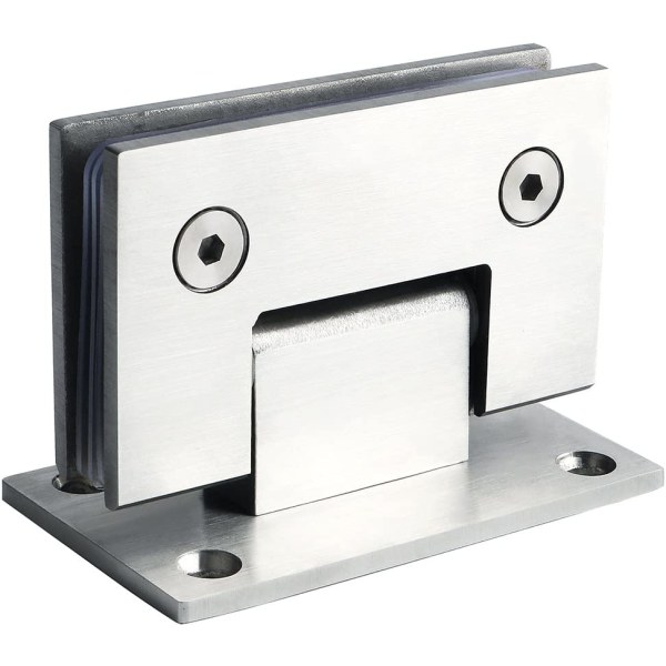 Scharnier Für Glasduschtüren, Schwenkbar, Messing, Verstellbar, Für Duschkabinen Aus Glas, 2er-pack