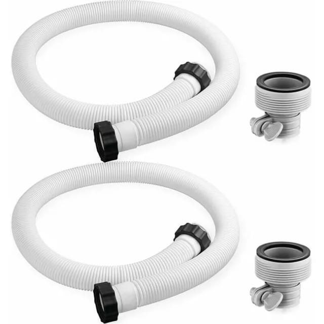 Ersatzschlauchadapter Für Intex-poolpumpe, Filteranschluss, Düsenverbinder, 2-teiliges Set Für Reinigungssystem.