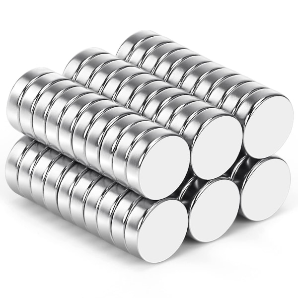 50 Neodym-magnete, Starke Kühlschrankmagnete, Seltenerdmetall, Geeignet Für Whiteboards Und Kühlschränke, 20 X 3 Mm