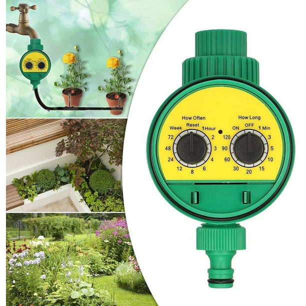 Automatischer Bewässerungstimer, Digitaler Timer Für Gartenschlauch Und Wasserhahn, Intelligenter Sprinklerkopf, Bewässerungssteuerung Für Garten, Rasen, Blumen, Gartensystem Nr. 1
