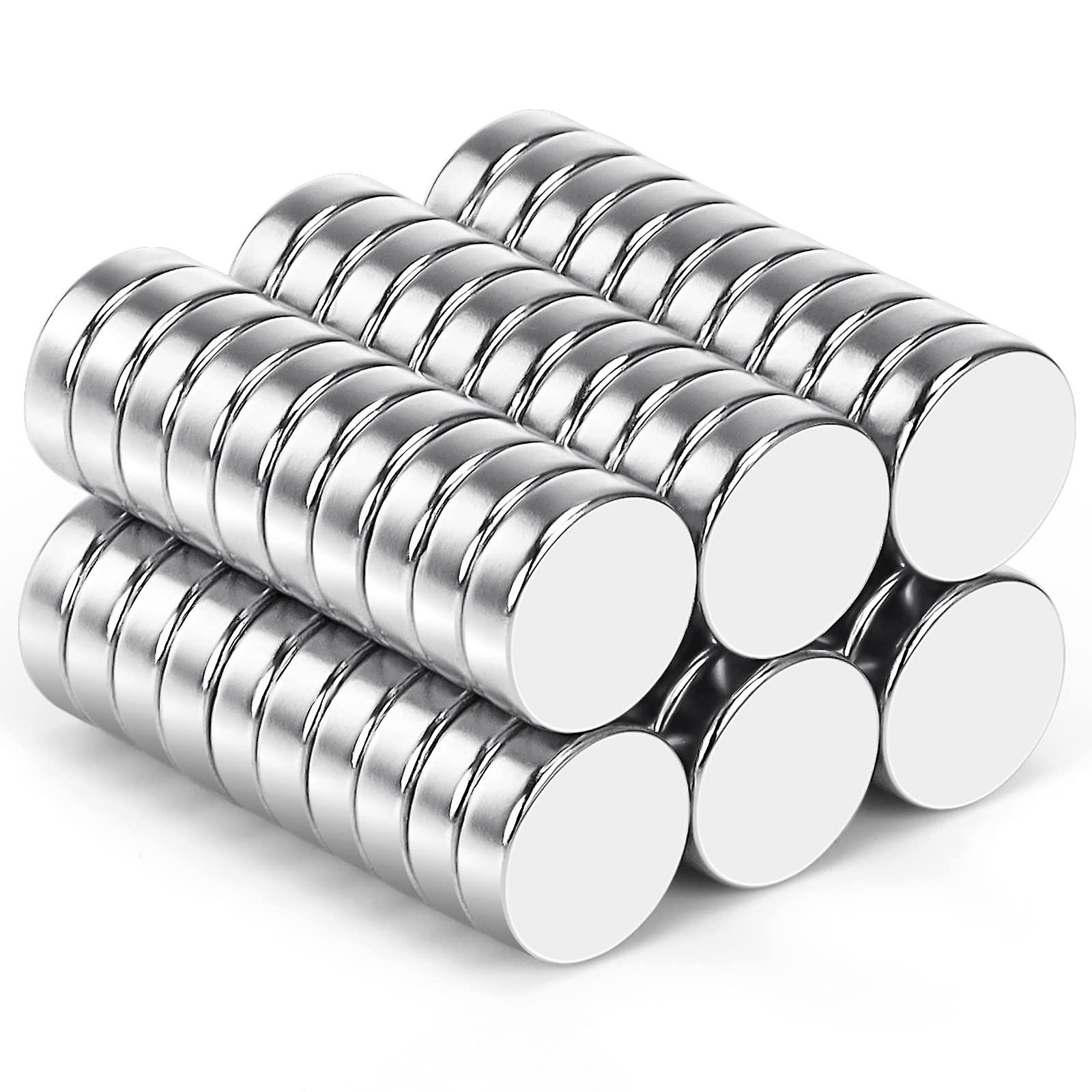 Neodym-magnete, 50er-packung, Sehr Starke Seltenerdmagnete Für Kühlschrank, Whiteboard, Starke Befestigung Für Den Täglichen Gebrauch