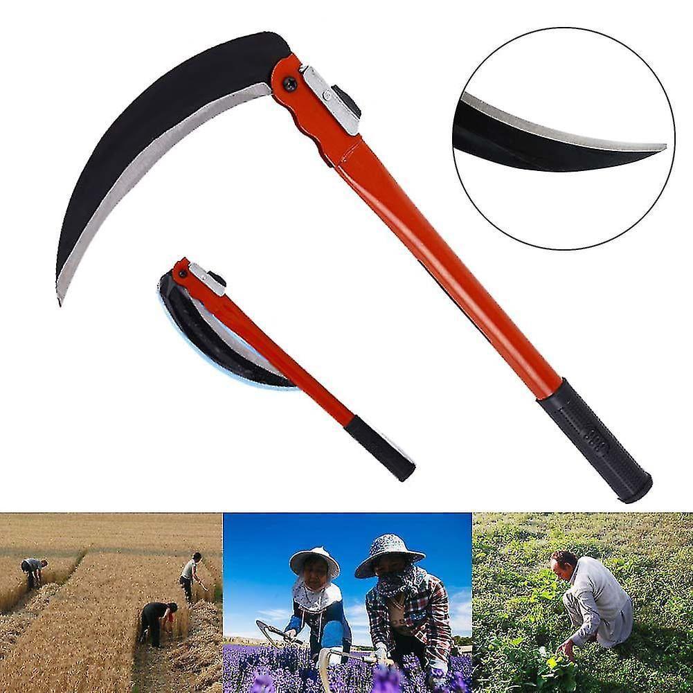 Klappbare Landwirtschaftliche Erntesichel Nr. 84, Manuelles Schneidwerkzeug Für Garten Und Feld, 1 Stück