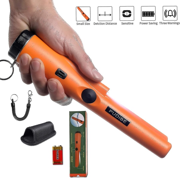 Professioneller, Wasserdichter Metalldetektor, Inklusive 9v-batterie, 360°-suche, Ideal Für Die Schatzsuche