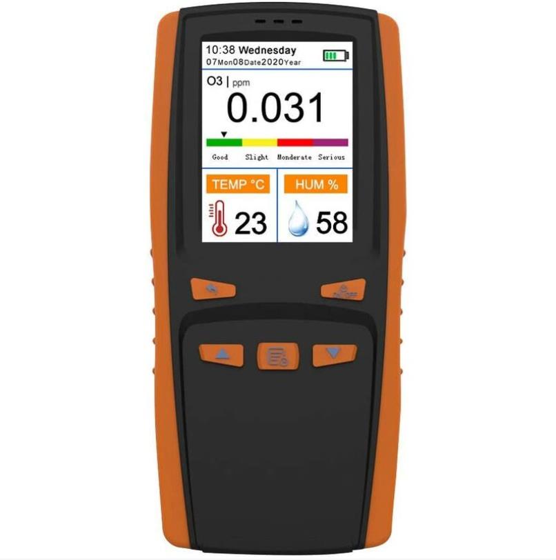Multifunktionales, Tragbares O3-analysegerät, Digitaler Ozondetektor, Innenraumluftqualitätsmonitor, Intelligenter Schadstoffsensor, O3-konzentrationsmessgerät