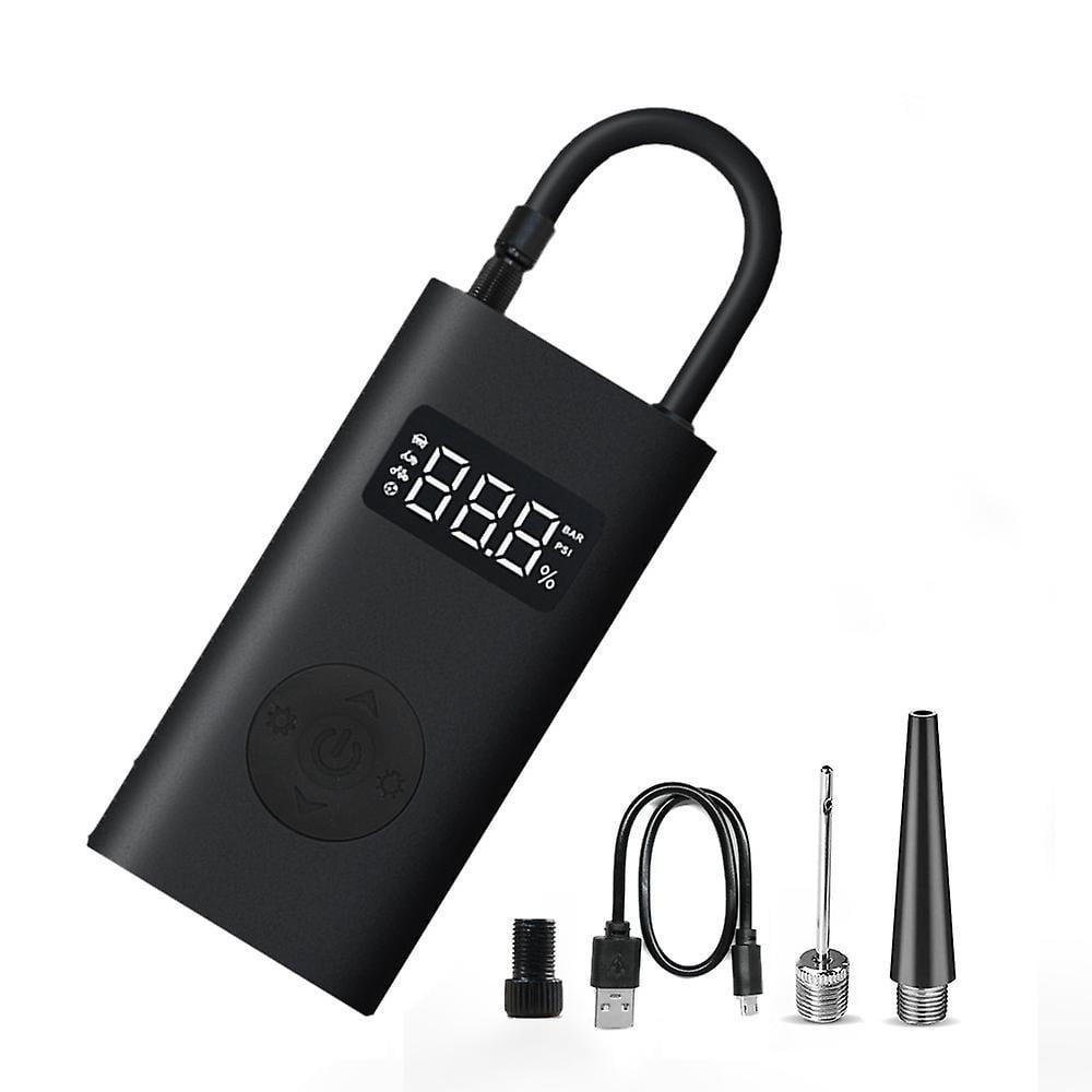 Mini-tragbarer Elektrischer Luftkompressor Mit Digitaler Led-anzeige Und Usb-c-ladeanschluss, 150 Psi Für Auto- Und Fahrradreifen