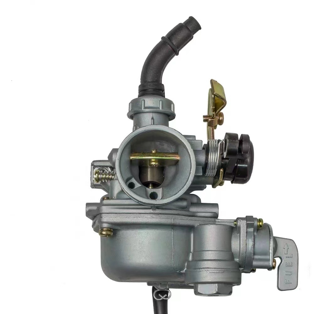 Hochwertiger Universeller Pz19-vergaser Mit Gebogenem Vergaser, Kompatibel Mit Dayang 100cc Dy100 Cd110, Gebogener Vergaserkopf, Zuverlässiges Motorradteil.
