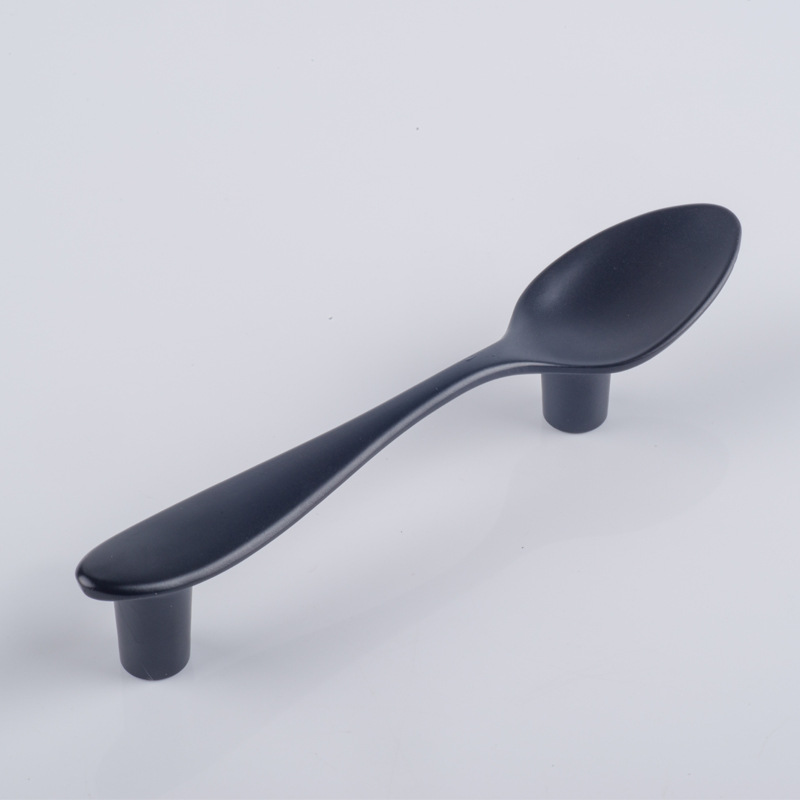 Moderner Möbelgriff 2025, Kreativ Und Elegant, Schrankgriff Für Besteck, Löffel, Gabel, Glänzend Silber, Matt Schwarz, Bronze, Schranktürzubehör.