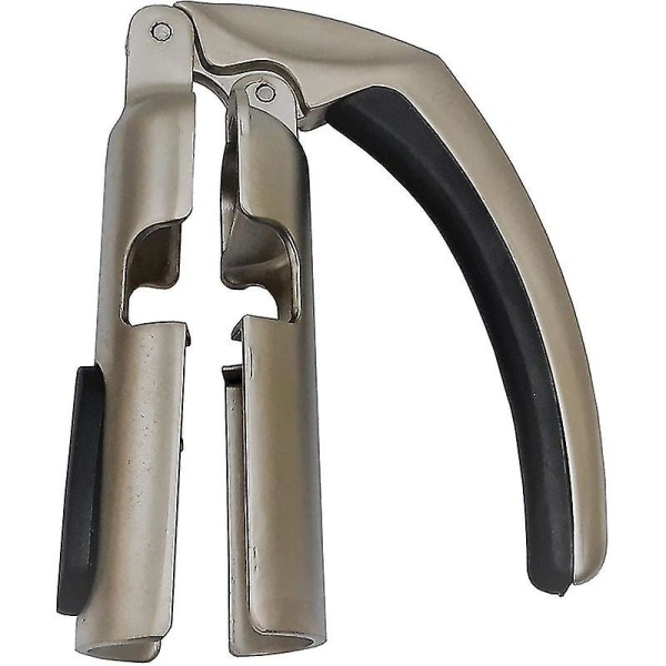 Champagnerflaschenöffner Aus Metall, Korkenzieher Für Sekt, Manueller Korkenzieher, Sommelier-zubehör, Silberfarben, Standardgröße.