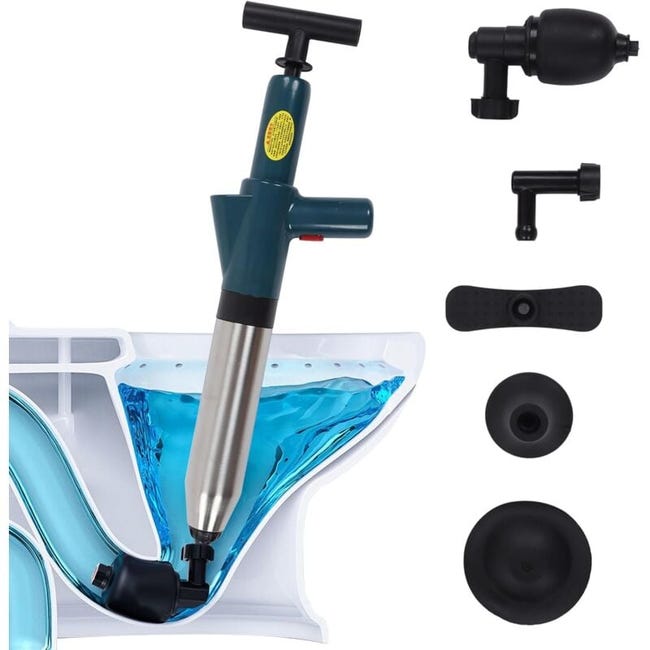 Hochdruck-toilettenpömpel, Leistungsstarker Toilettenpömpel Für Waschbecken Und Abflüsse, Effektives Werkzeug Zur Beseitigung Von Verstopfungen In Sanitäranlagen, 1 Stück