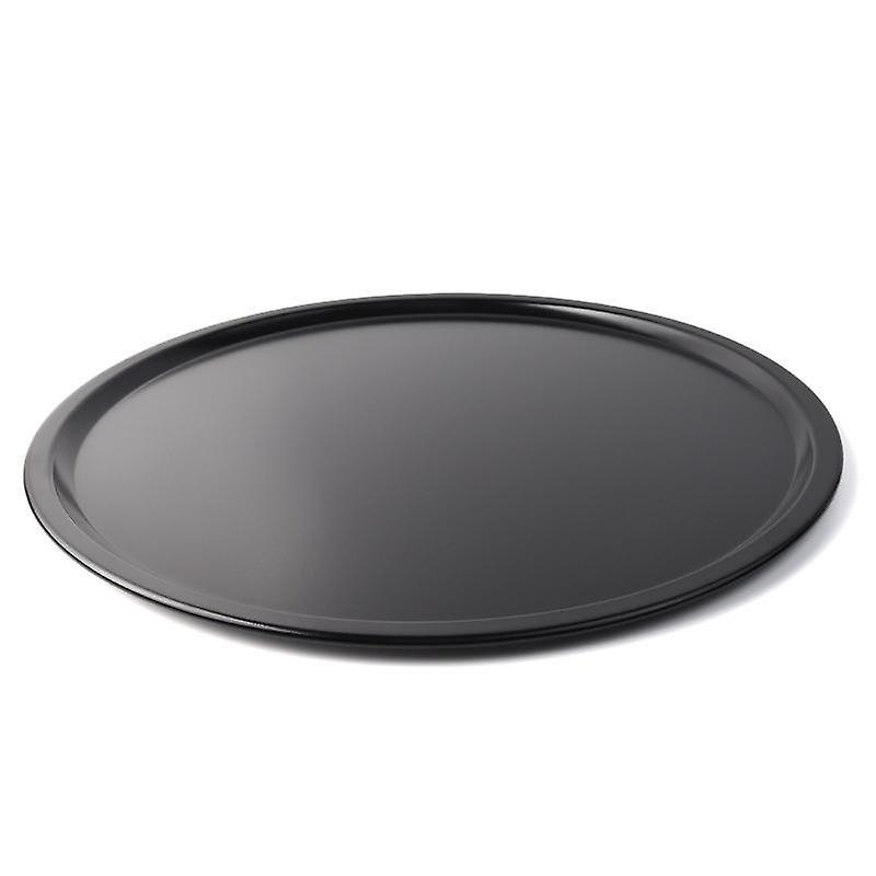 Set Aus 2 Edelstahl-pizzablechen, Professionelle Runde Formen, Ofenkochutensilien, Haushaltskocher, 33 Cm Für Restaurants.