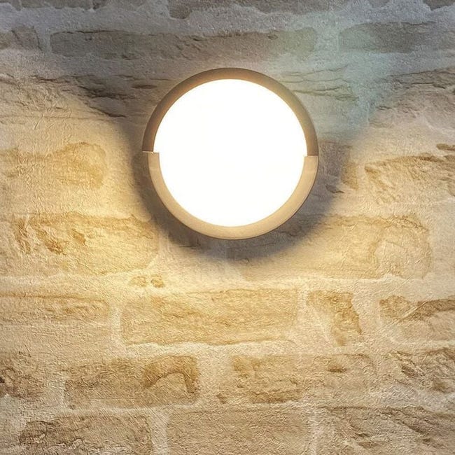 15-w-led-wandleuchte, Entspricht 150 W, Ip65 Wasserdicht Für Den Außenbereich, 3000 K Warmweißes Licht, Moderner Wandstrahler, Hohe Schutzart, Warmweiß.