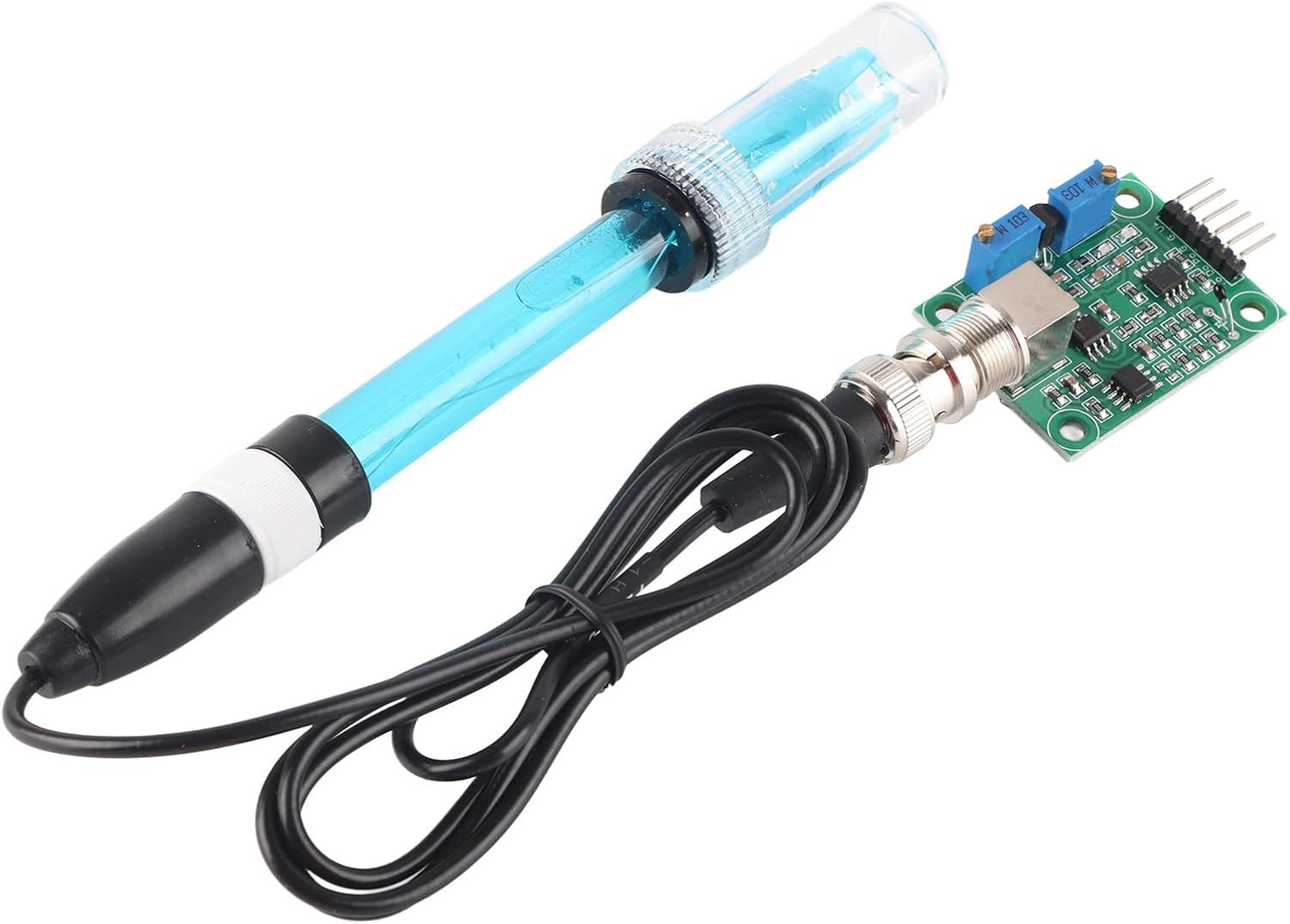 Nicht Wiederaufladbare Ph-elektrodensonde, Blauer Ersatz-ph-sensor, Wasserdichte Messelektrode Für Wassertester, Ersatzteil