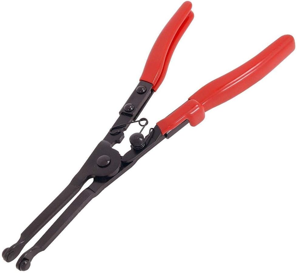 Groofoo Pince À Collier De Serrage, Universelle Professionnelle De Retrait Rapide De Colliers De Tuyau D'Échappement D'Automobile Pour Pour Tuyau D'Essence Atelier De Carburant Réparation Automobile