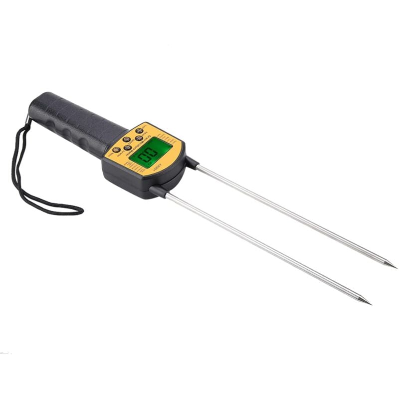 Testeur D'Humidité Du Grain, Testeur D'Humidité Du Grain, Smart Sensor Humidimètre Du Grain Lcd Numérique Pour Blé, Maïs, Riz, Cacahuète, Soja