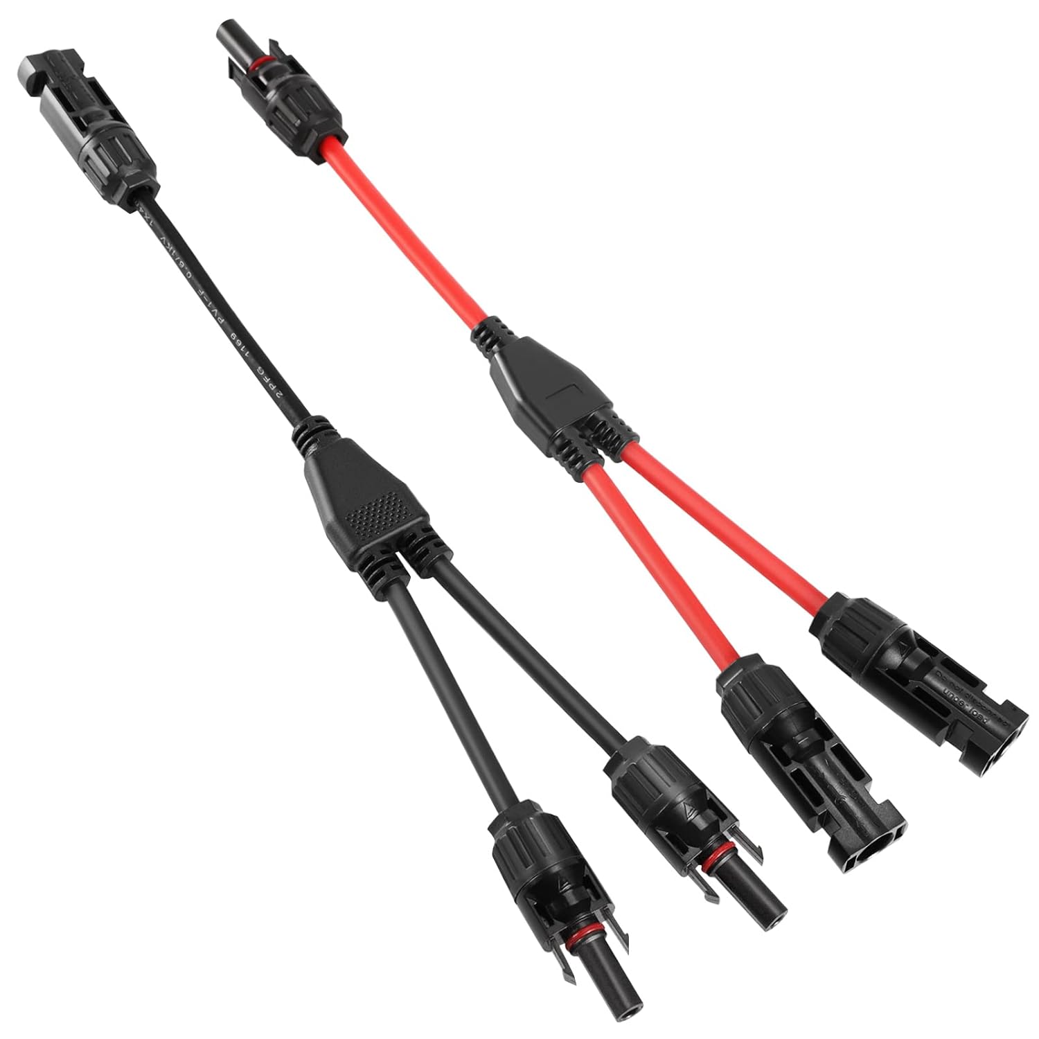 Solaire Panneau Câble Connecteur Professionnel (1 À 2 Branches) Y Connecteurs Câble Solairede Panneau Solaire Mmf + Ffm Adaptateur Solaire 1 Paire