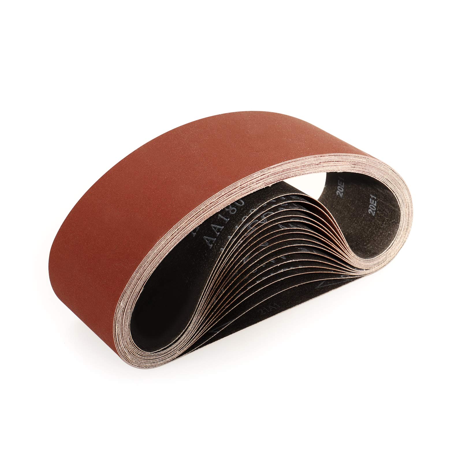 Bandes Abrasifs 75x533 Mm-15 Pièces De 320 Grain Bande Ponceuse Pour Ponçage Et Polissage Avec À -