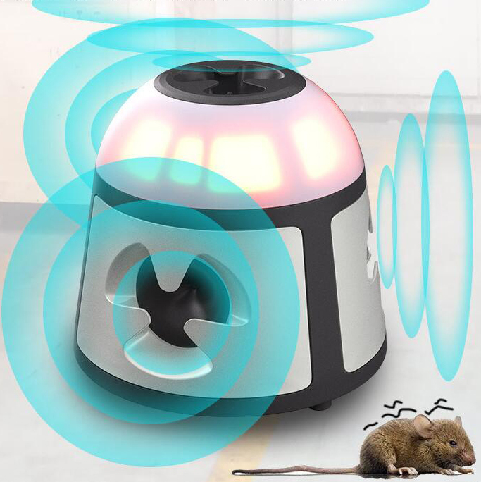 Topi E Ratti Ad Ultrasuoni A 360° - Mouse Ad Ultrasuoni Con Presa Luce Led Per Topi E Répulsif Per Roditori Per Protezione Interne And Disinfestazione - Jardin