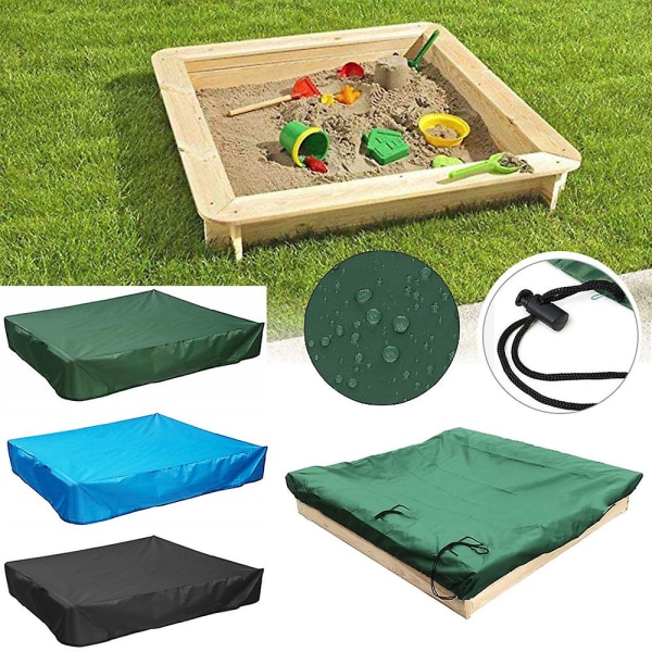 Bâche De Protection Imperméable Pour Bac À Sable/piscine, Bleue, 150 X 150 X 20 Cm