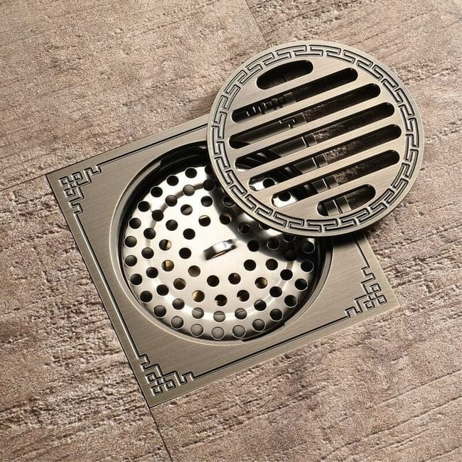 Bronze Floor Siphons For Anti-odor, Anti-insect, Anti-backflow And High Flow In Bathrooms And Toilets (sku Product: 95465333 Sku Quotation: Lehuamwj1842)