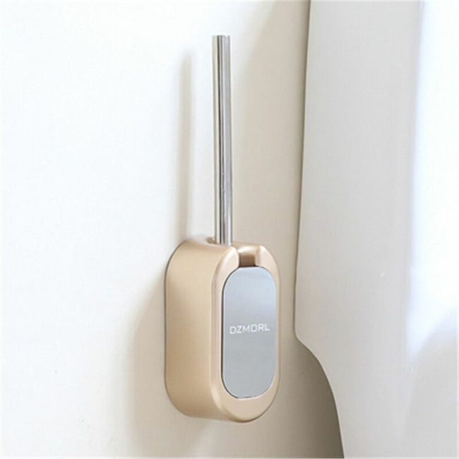 Brosse De Toilette Murale Et Ensemble De Support Brosse De Toilette En Acier Inoxydable Or (sku Produit : 95504018 Sku Offre : Lehua25.4.1-12)