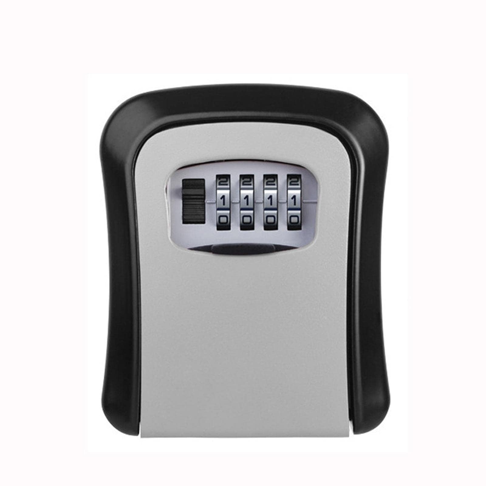 Boîte À Clés Murale, Résistante Aux Intempéries, Étanche, Robuste En Métal + Pvc Dur, Boîte De Sécurité Pour Clés Et Cartes, Gris