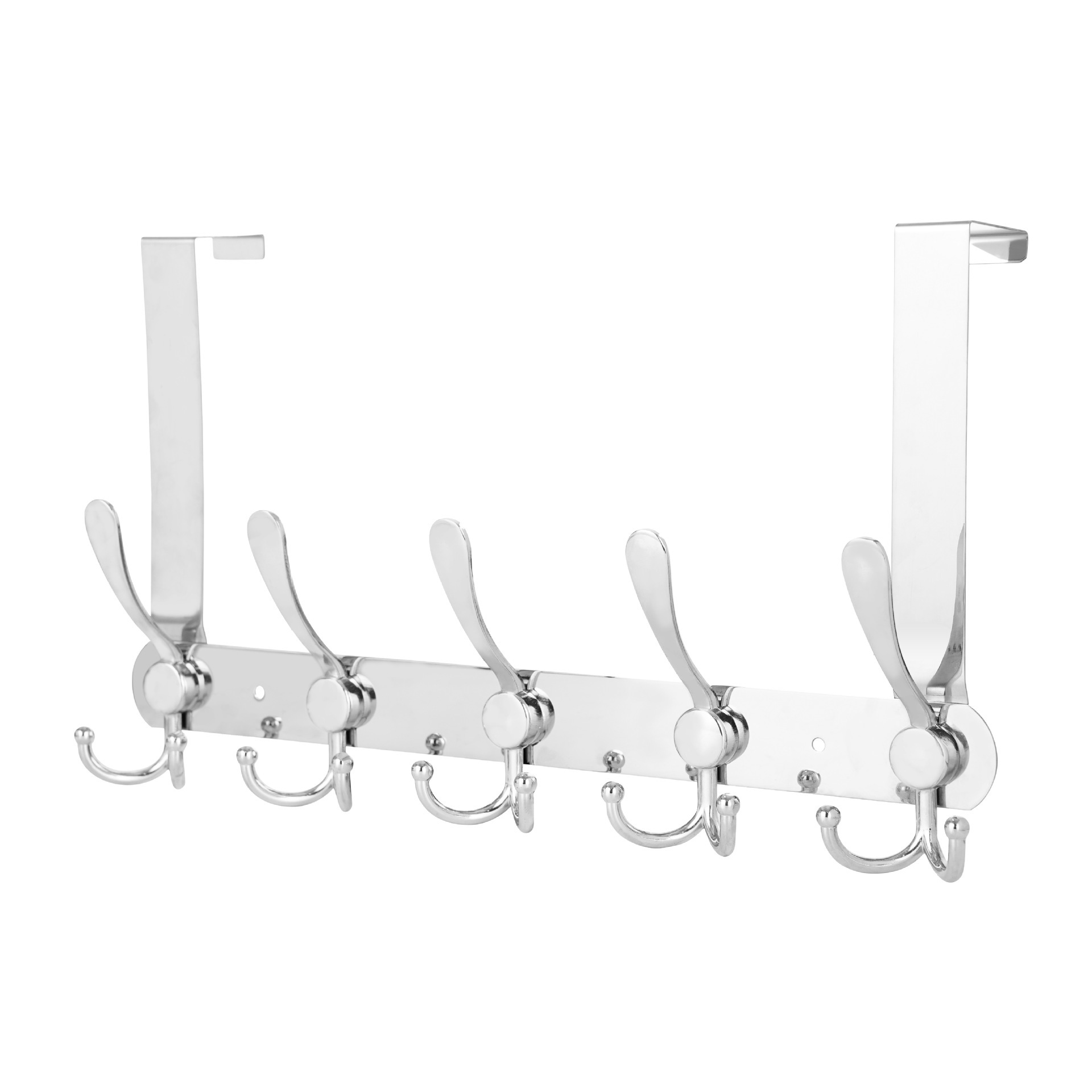 Wandhaken Aus Edelstahl Und Acryl Für Türen Und Schlafzimmer, Silberfarben, 15er-set, 4,5 Cm Durchmesser