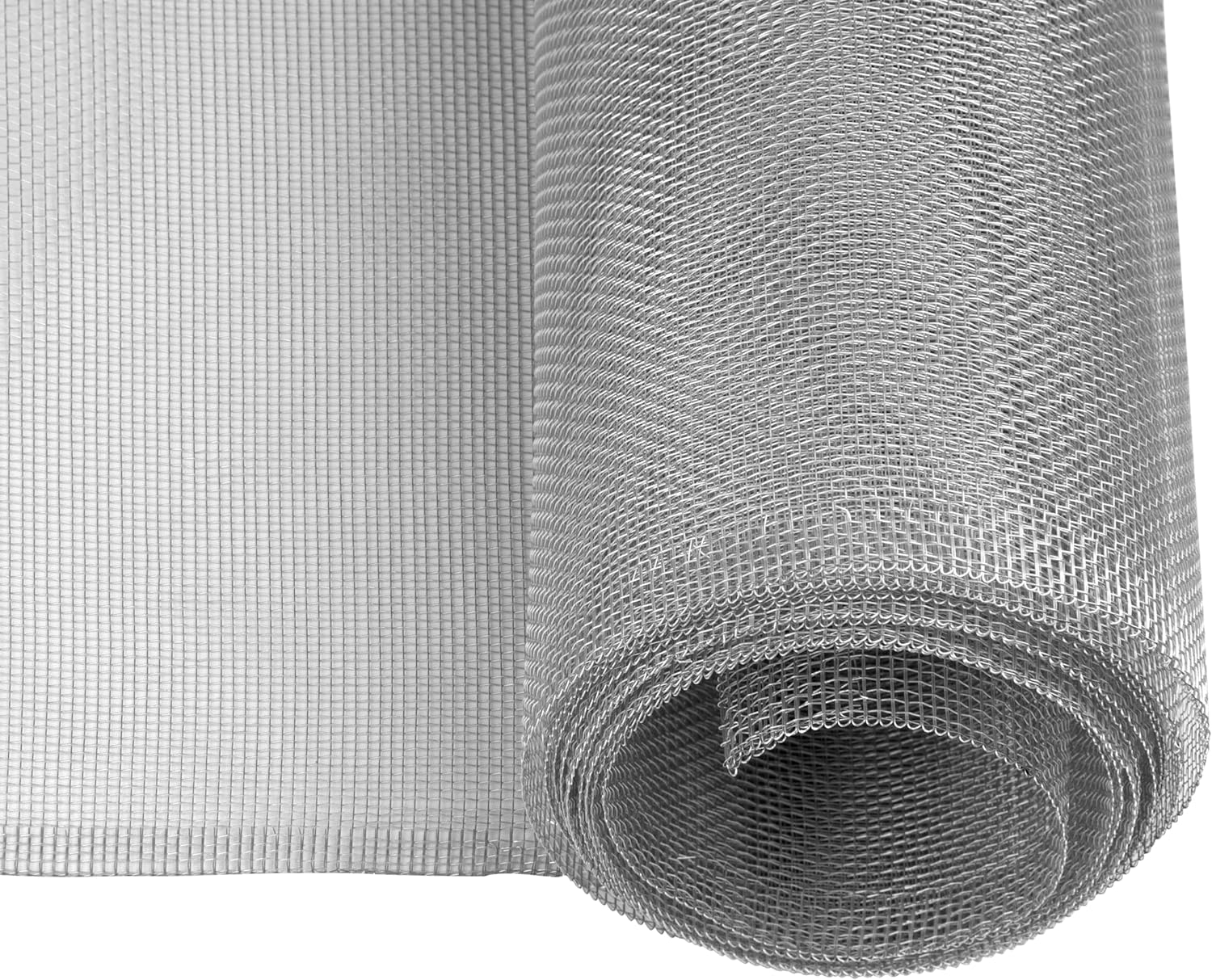 Silbernes Aluminium-moskitonetz 120 X 250 Cm, Insektenschutz Für Fenster Und Türen, Feines, Strapazierfähiges Netzgewebe, Einfache Montage