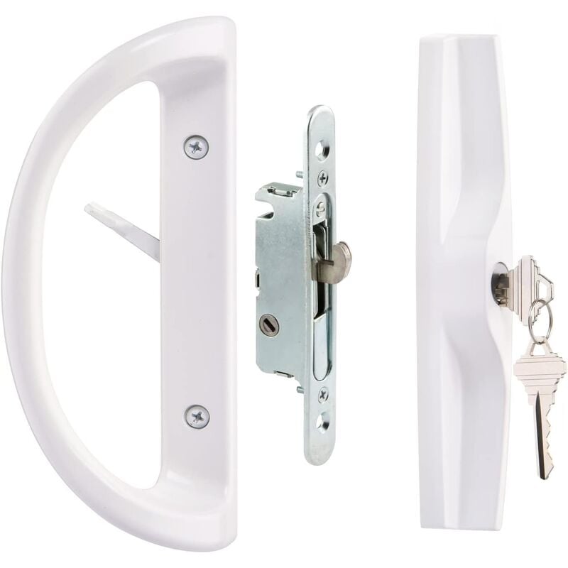 Fenêtre Coulissante En Aluminium Avec Serrure À Poignée Coulissante
