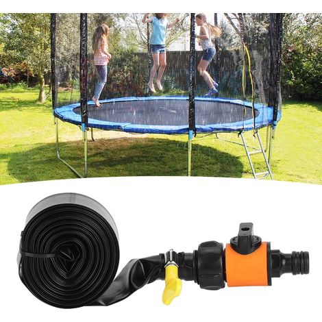 Tuyau D'Arrosage Pour Trampoline, Outil De Refroidissement Pour Le Jardin, Jouet D'Eau D'Été Pour Enfants, 8 M