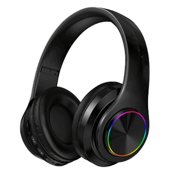 Over Ear Bluetooth Wireless Headphones Black