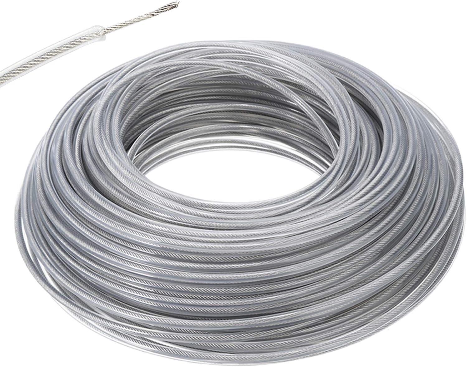 Ligne De Coupe Ronde 120" X 150 Pieds, Coupe-herbe Universelle, Coupe-herbe, Câble De Fil, Snoer, Débroussailleuse, Tondeuse, Tondeuse, Tondeuse (1 Lb)