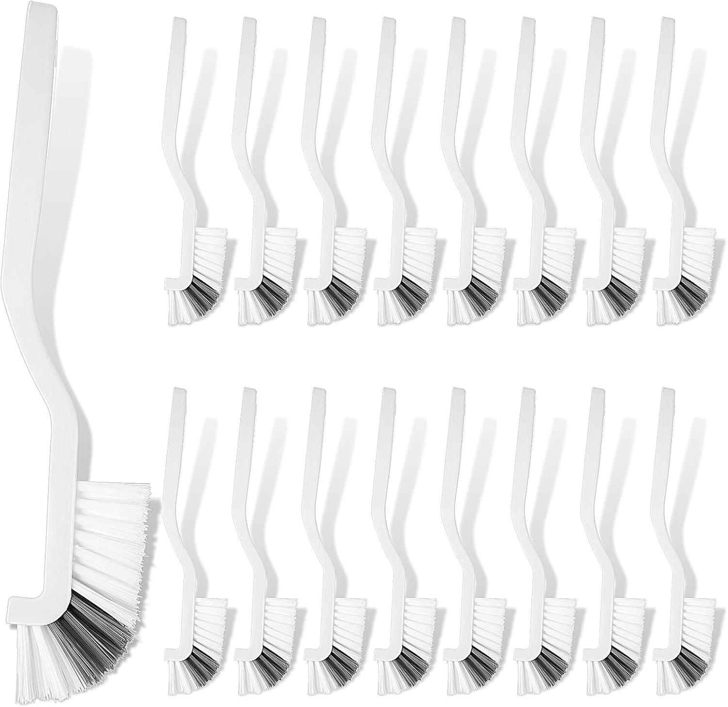 24 Pièces Keukenborstel - Gootsteen Badkamer Rand Hoek Reinigingsborstel Haaks Mini-bekerborstel-sojamilkmachine Reinigingsborstel-raamreinigingsborstel-keukenreinigingsborstel-voegborstel
