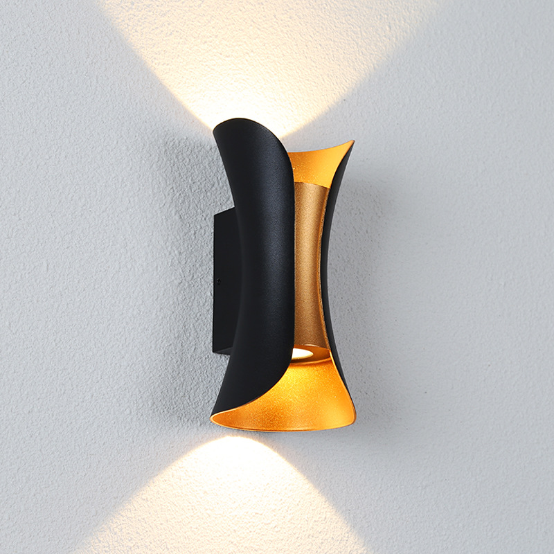 Applique Murale Led Étanche Ip65 Pour Éclairage Extérieur (montée Et Descente) - Lampe Murale Métallique
