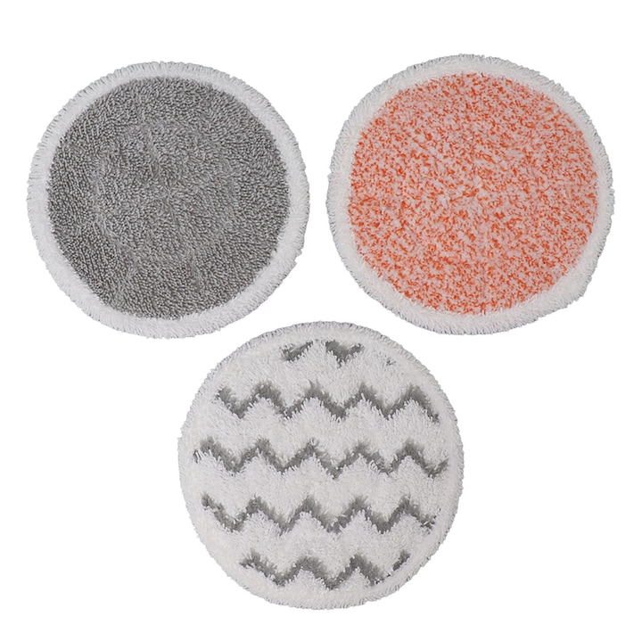 Lot De 6 Rondelles De Rechange Compatibles Avec Les Balais Shark, En Fibres Et Coton, 300 G