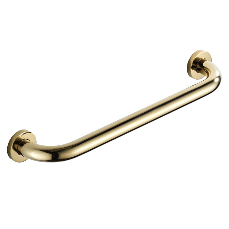 Barre De Sécurité Pour Un Lavage Propre, Barre De Salle De Bain Dorée Moderne. Barre De Sécurité Pour Personnes Âgées Ou Handicapées, 30 Cm.