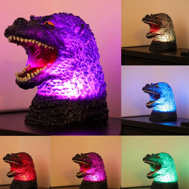 Veilleuse Dinosaure, Veilleuse En Silicone À Couleurs Changeantes Avec Capteur Tactile, Lampe Led Portable Rechargeable Pour Enfants Et Adultes, Idéale Pour La Chambre, La Salle De Jeux Ou Comme Cadea