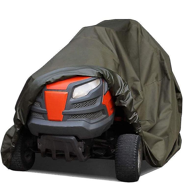 Waterproof Lawn Mower Cover For Ride-on Garden Tractor (170x61x117cm), Uv And Water Resistant